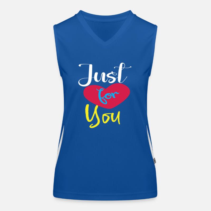 Juste pour vous Débardeur respirant contrasté Femme