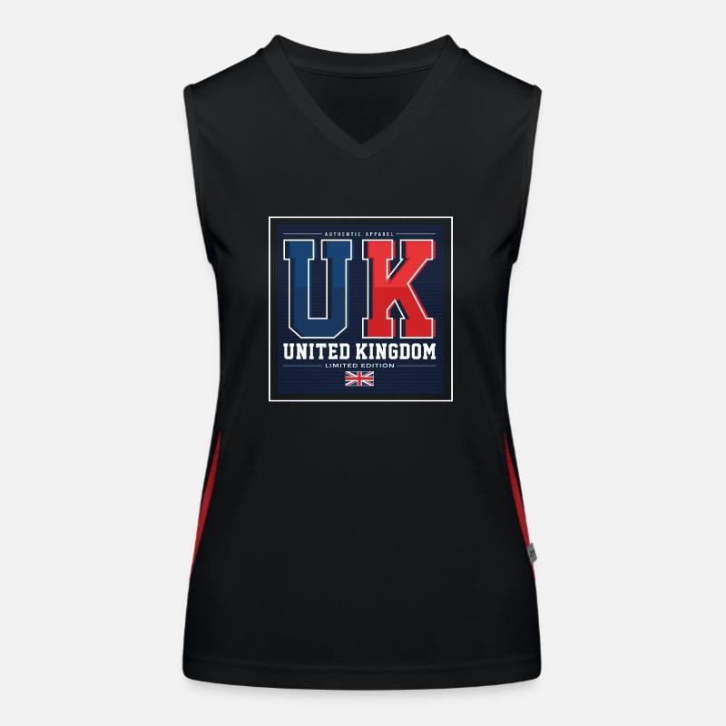 UK Women's Functional Contrast Tank Top