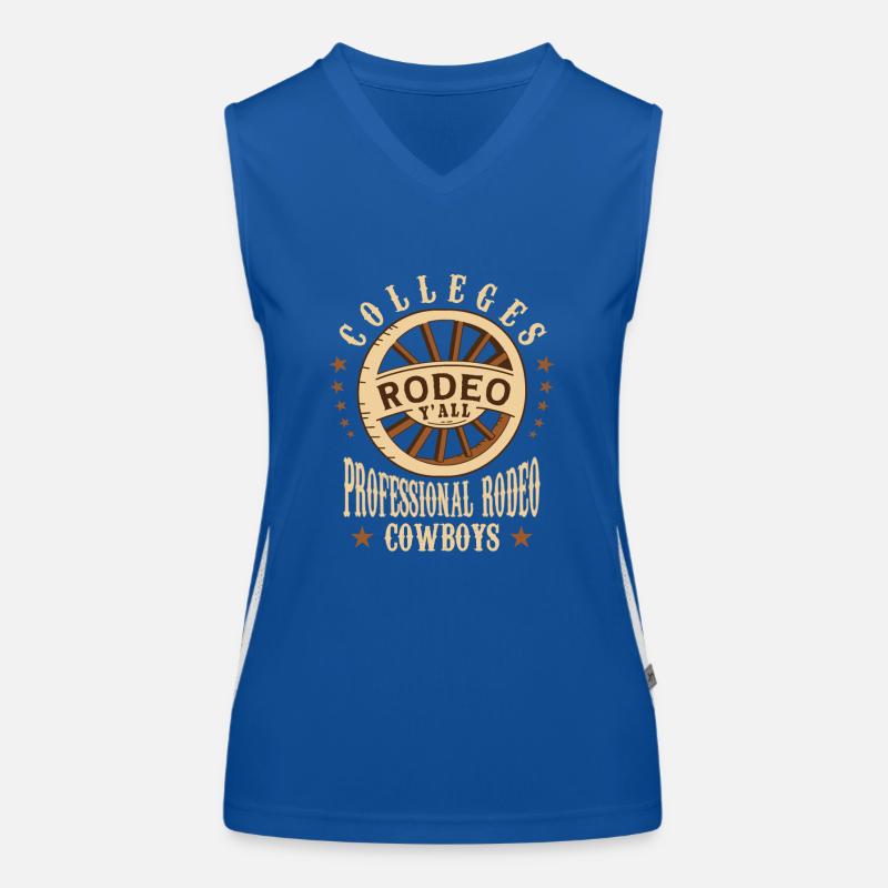 Universities Rodeo Women's Functional Contrast Tank Top