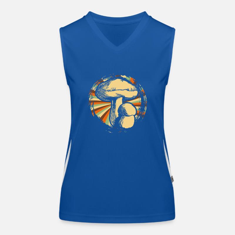 Drogues Champignons Débardeur respirant contrasté Femme