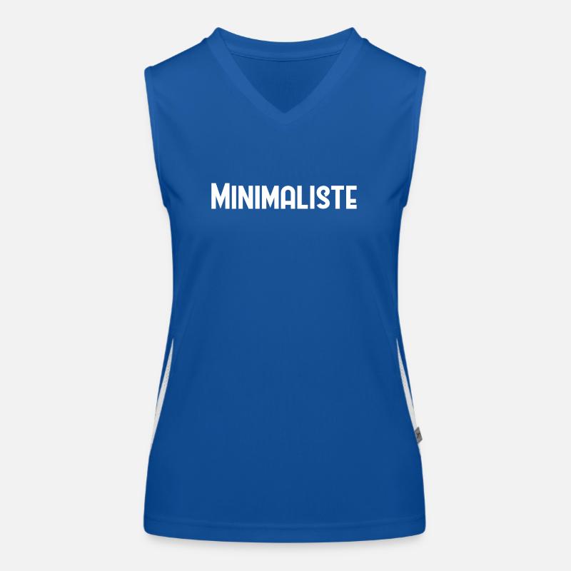Minimaliste - simple et efficace Débardeur respirant contrasté Femme