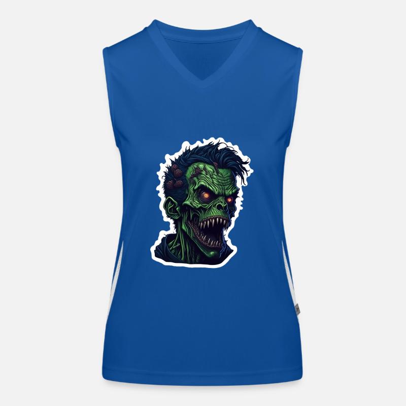 Zombie Women's Functional Contrast Tank Top