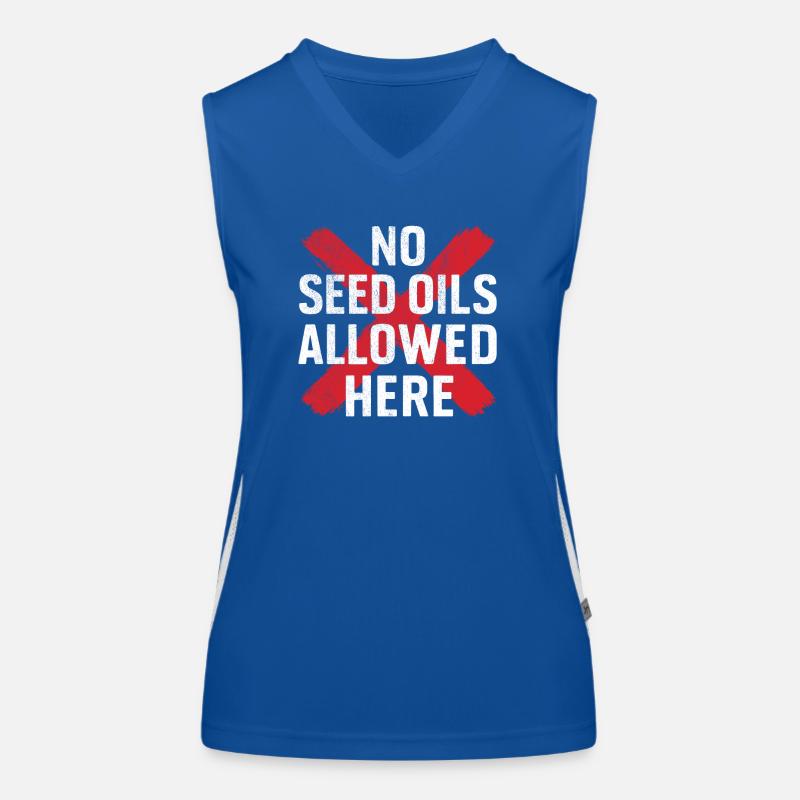 Anti Seed Oils Hate Vegetable Oils Hat Seed Oils Women's Functional Contrast Tank Top