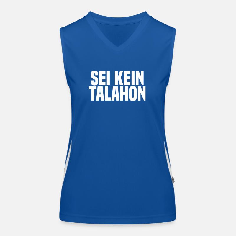 Don't Be Anti Talahon German Meme Humor Funny Women's Functional Contrast Tank Top