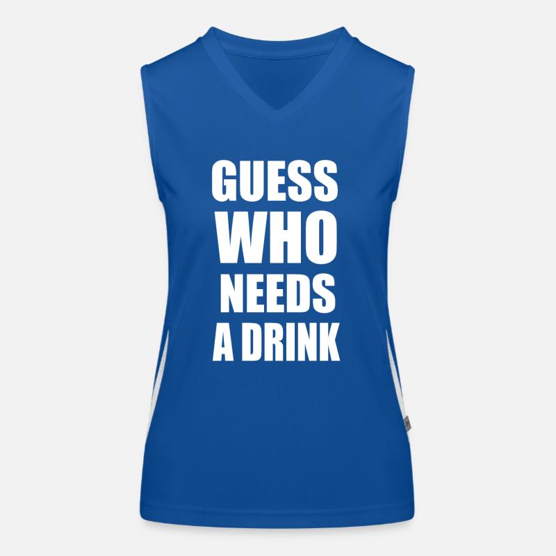 drinks Women's Functional Contrast Tank Top