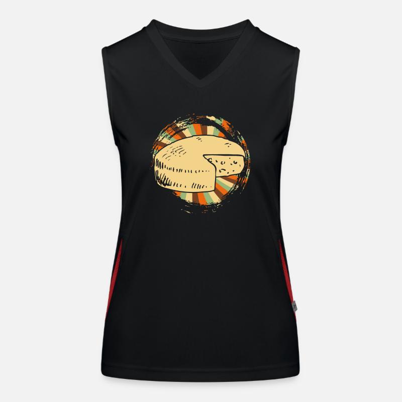 cheese Women's Functional Contrast Tank Top