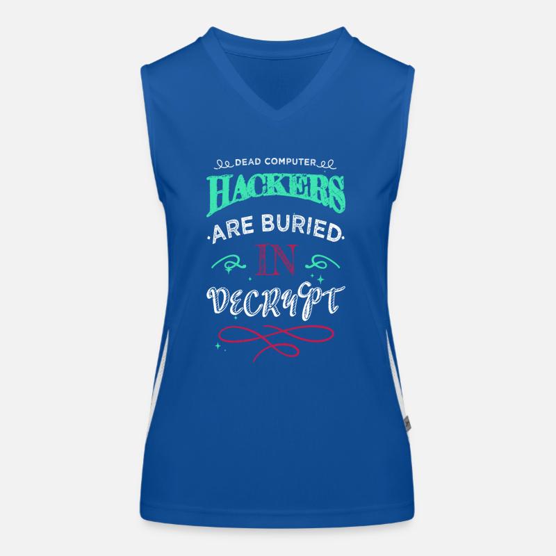 birthday present idea and free wifi hacker fans Funktionelles Kontrast-Tank Top für Frauen