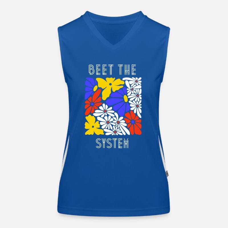 Beet the system Women's Functional Contrast Tank Top