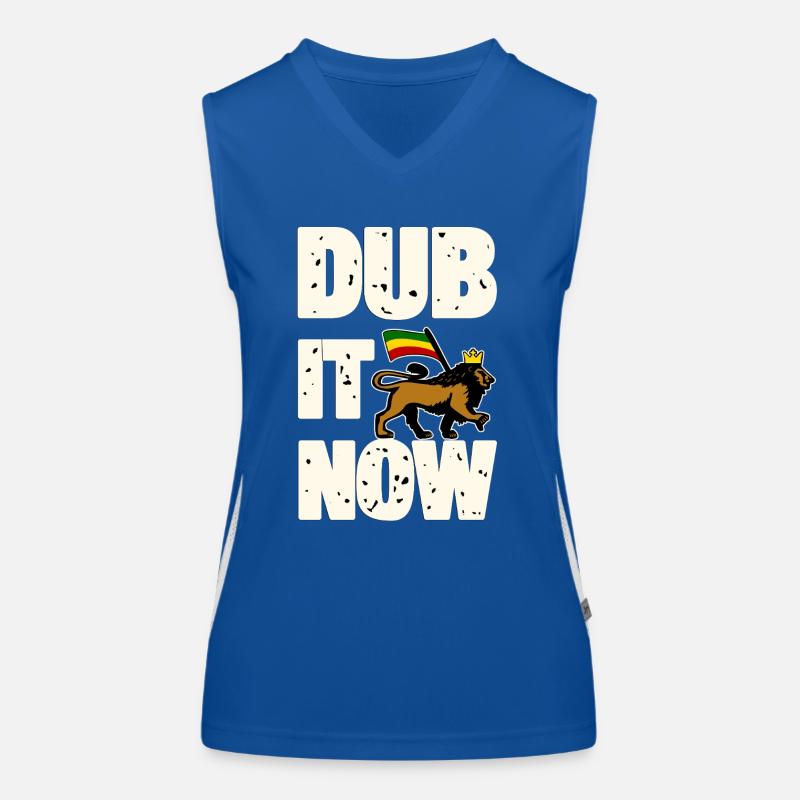 Dub It Now Lion Women's Functional Contrast Tank Top