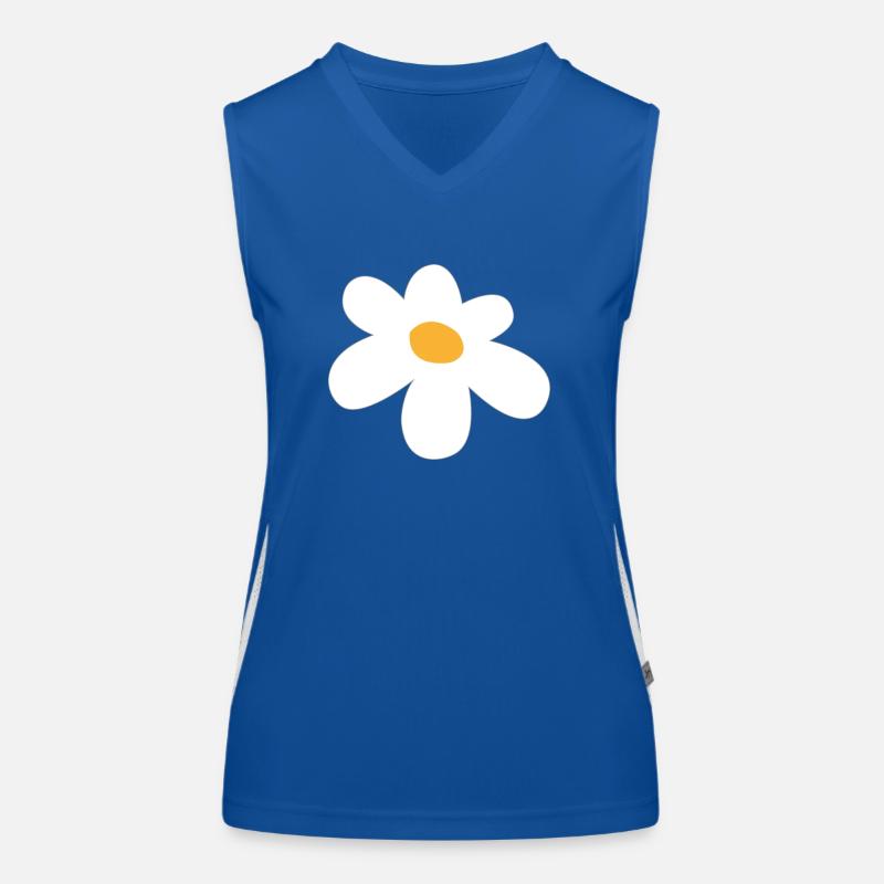 blume Funktionelles Kontrast-Tank Top für Frauen