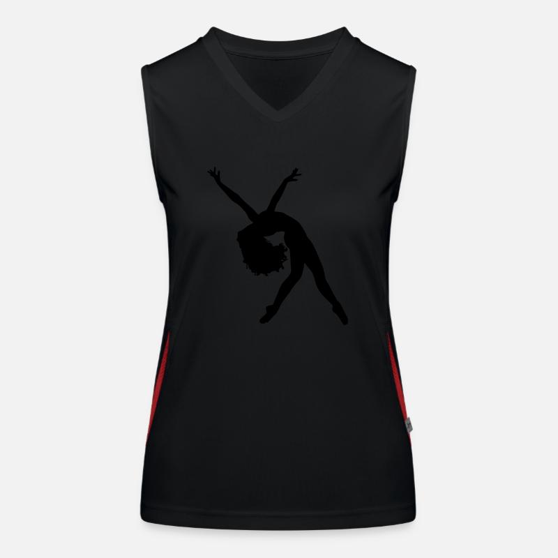 danseuse Débardeur respirant contrasté Femme