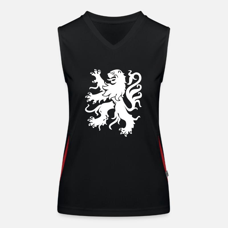 Flandres Débardeur respirant contrasté Femme