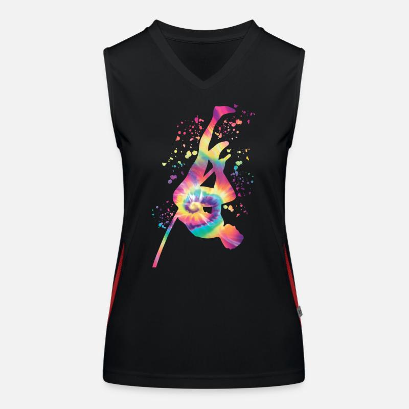 Pole Vaulter Kids Pole Vault Women's Functional Contrast Tank Top