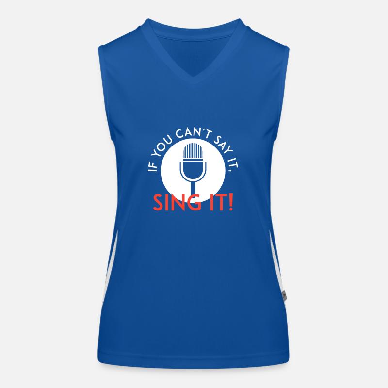 Sing it Women's Functional Contrast Tank Top