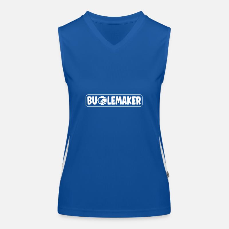 Bubblemaker Scuba Diving Tauchen Funktionelles Kontrast-Tank Top für Frauen