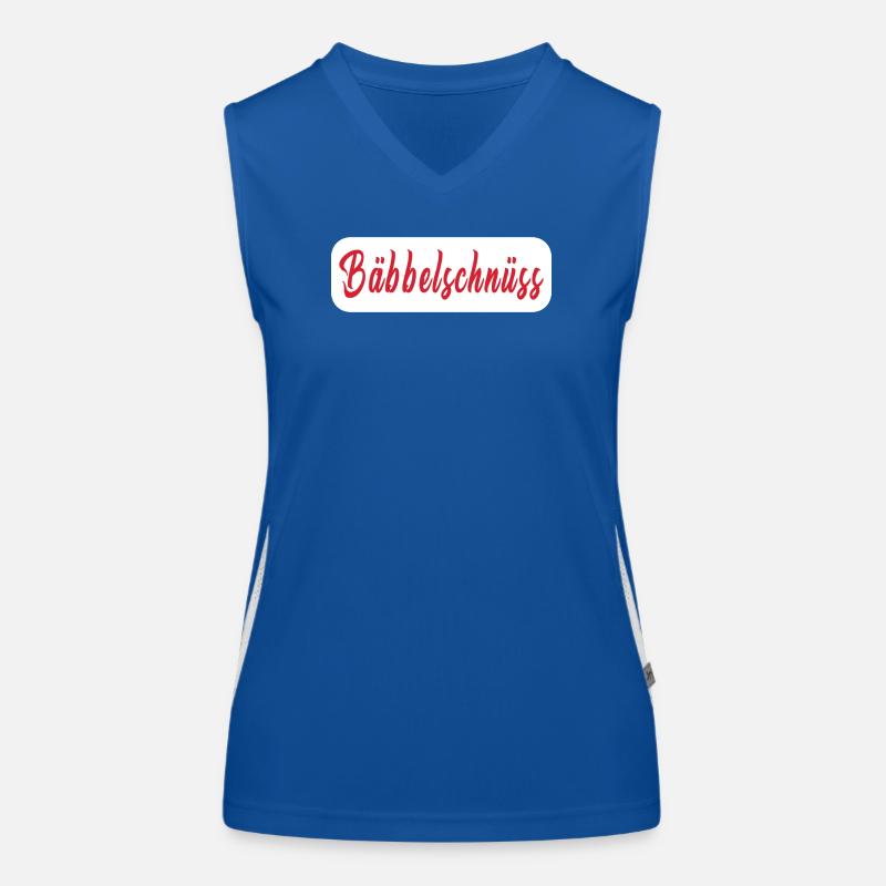 Köln - Bäbbelschnüss für Vielredner oder Schwätzer Funktionelles Kontrast-Tank Top für Frauen
