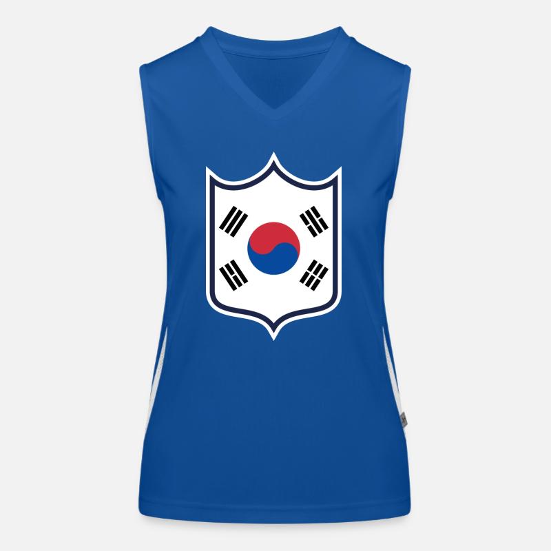 Corée du Sud Débardeur respirant contrasté Femme