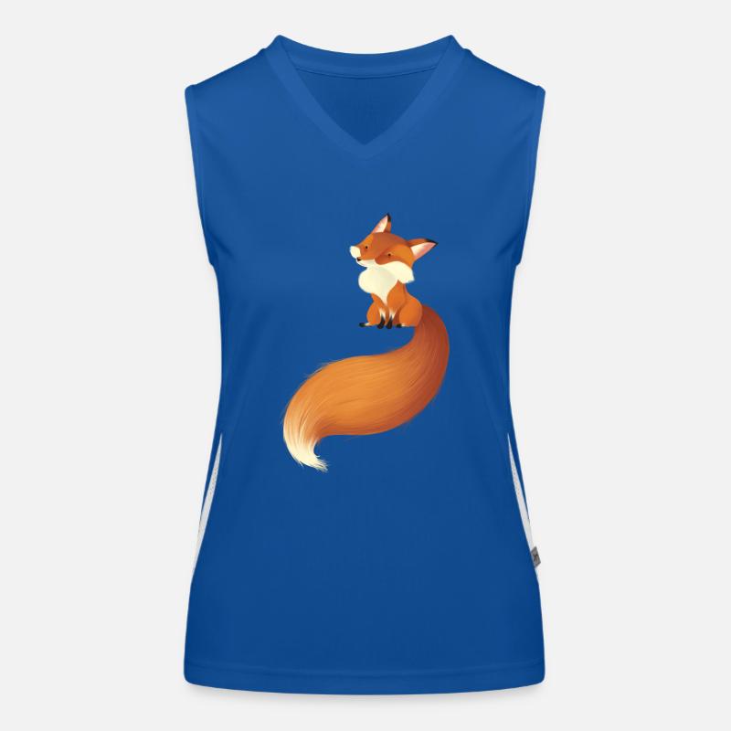 fox Débardeur respirant contrasté Femme