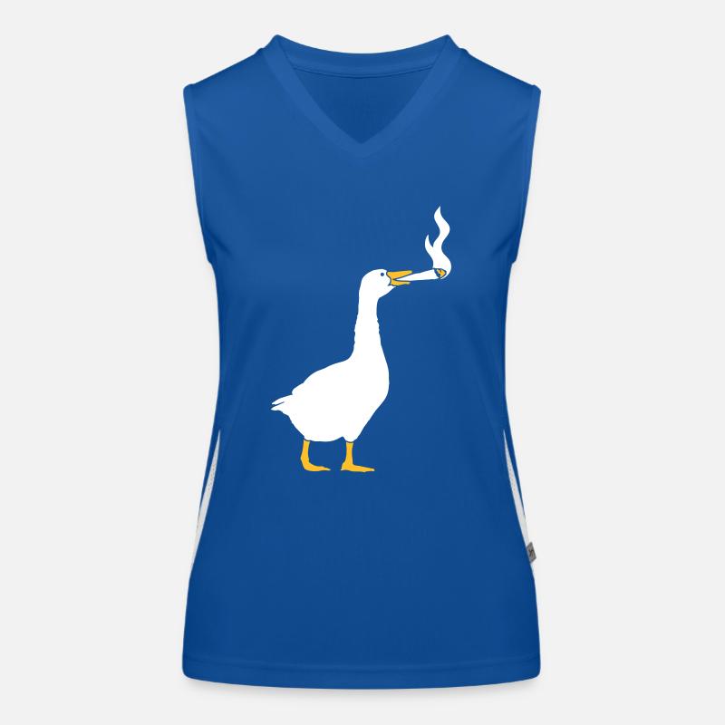 Joint Weed Gans Funktionelles Kontrast-Tank Top für Frauen