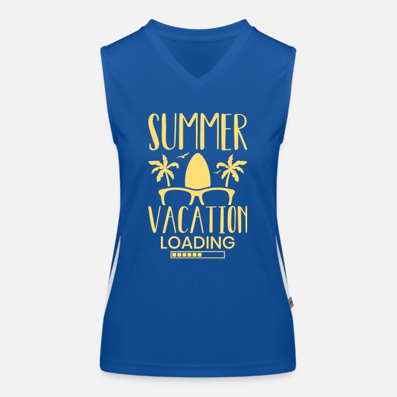 Sommerurlaub Loading Funktionelles Kontrast-Tank Top für Frauen