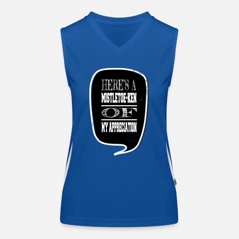 gift idea under the tree dinosaur lover Funktionelles Kontrast-Tank Top für Frauen