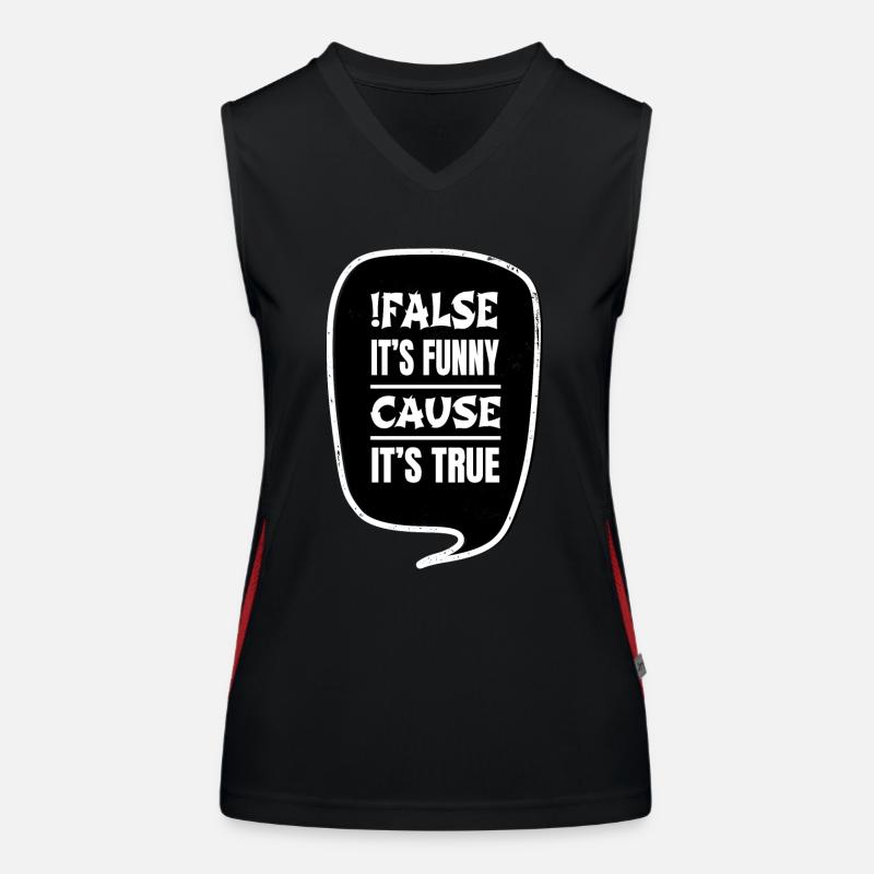 college student gift idea backend developer Women's Functional Contrast Tank Top