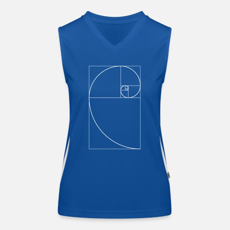 Spirale Débardeur respirant contrasté Femme