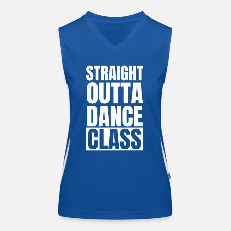 Dancing Dance Music Funktionelles Kontrast-Tank Top für Frauen