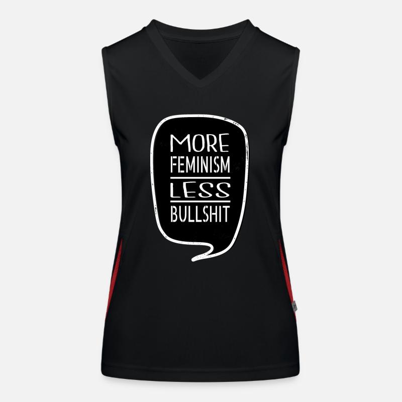 gift abort greg abbott typography activists Funktionelles Kontrast-Tank Top für Frauen