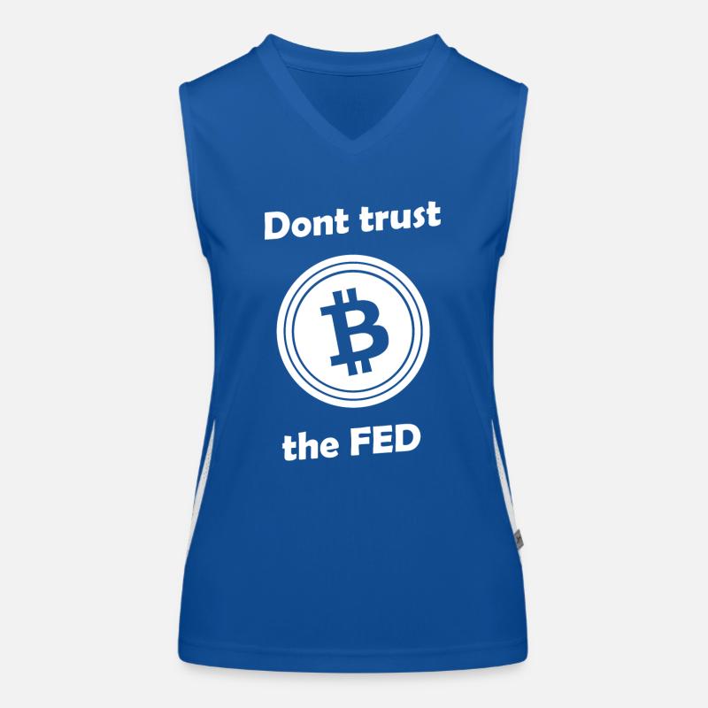 Trust Bitcoin Women's Functional Contrast Tank Top