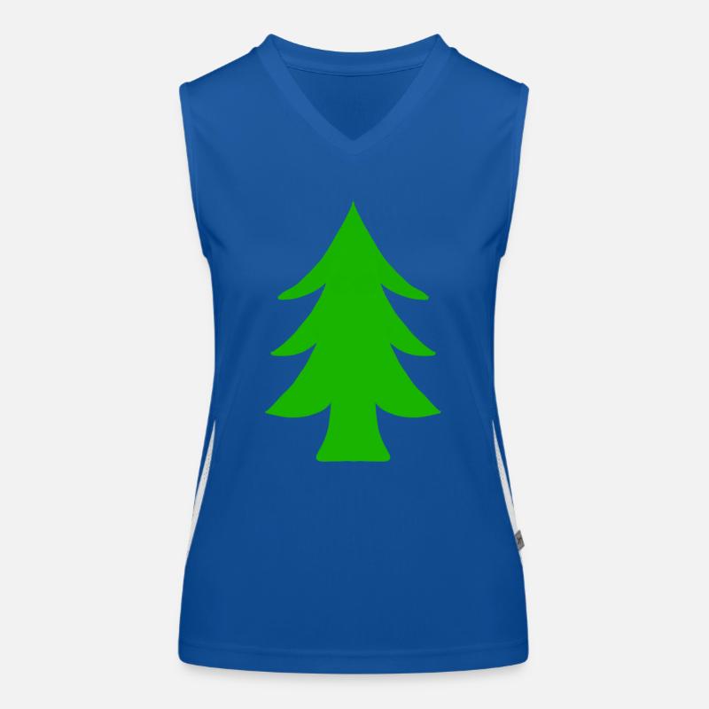 Fir tree Women's Functional Contrast Tank Top