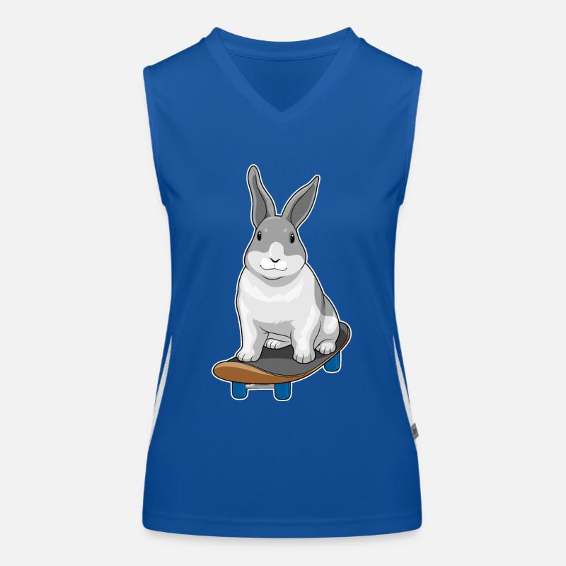Rabbit Skater Skateboard Débardeur respirant contrasté Femme