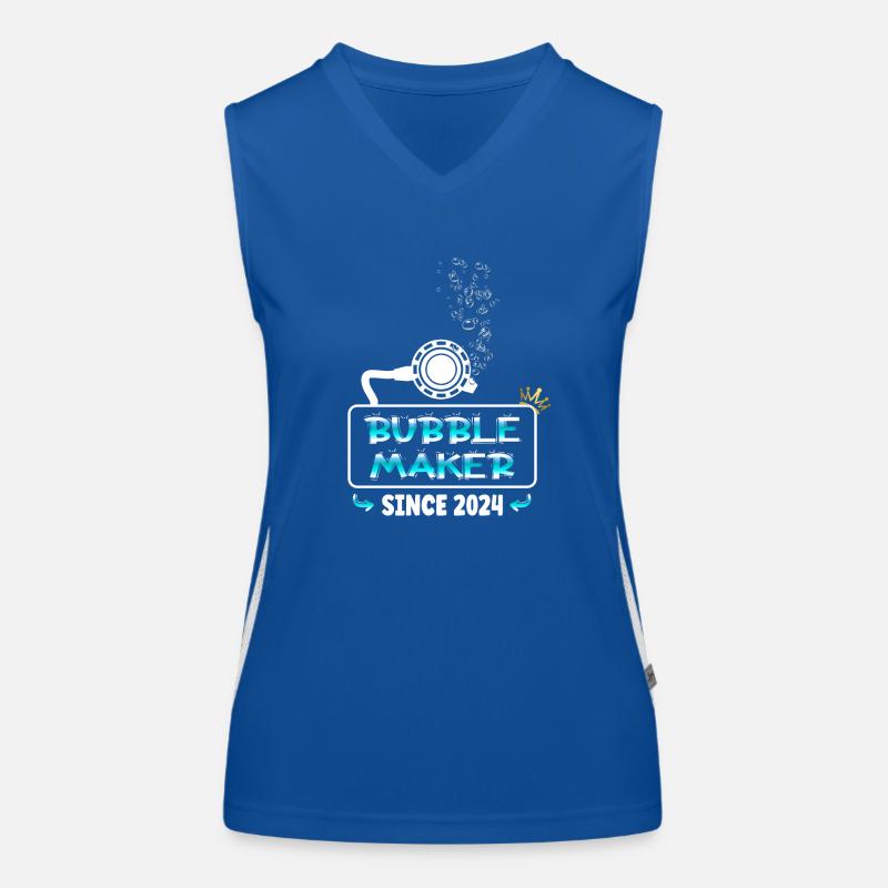 Bubblemaker Scuba Diving since 2024 Women's Functional Contrast Tank Top