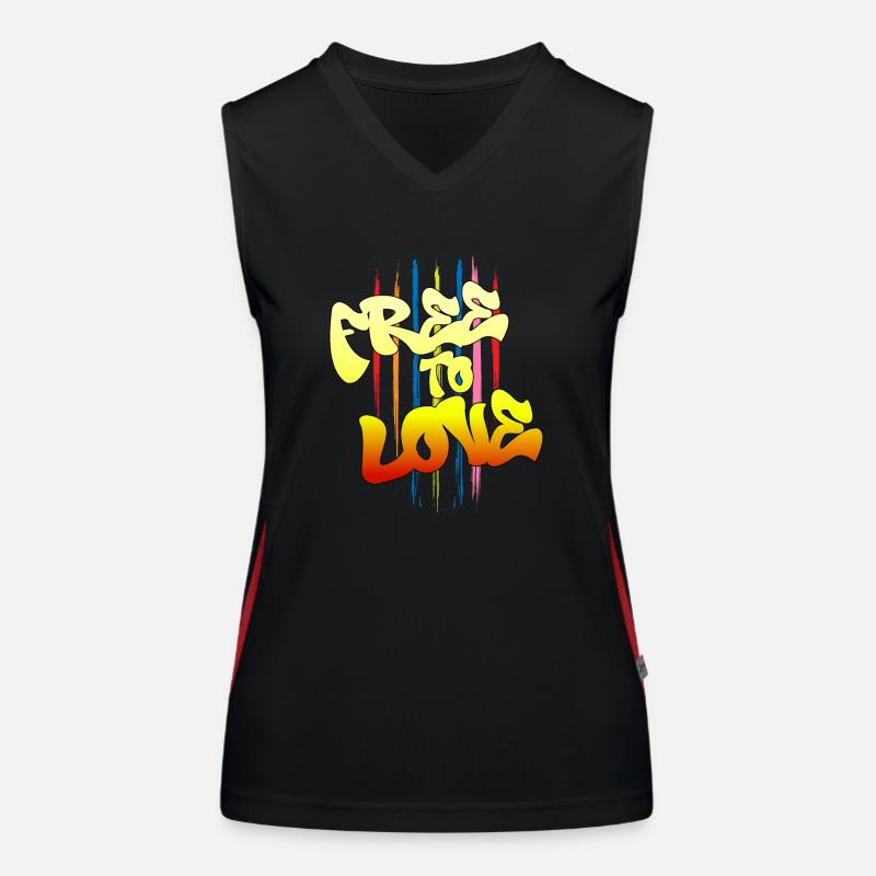 Libre d’aimer Débardeur respirant contrasté Femme