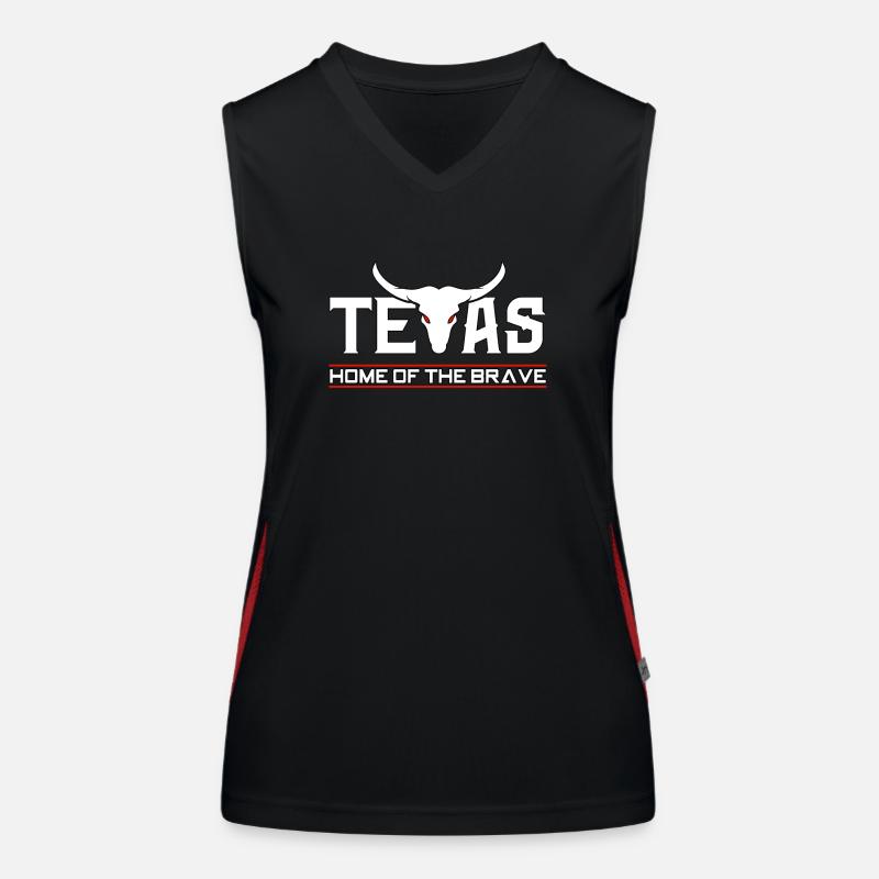 Texas Women's Functional Contrast Tank Top
