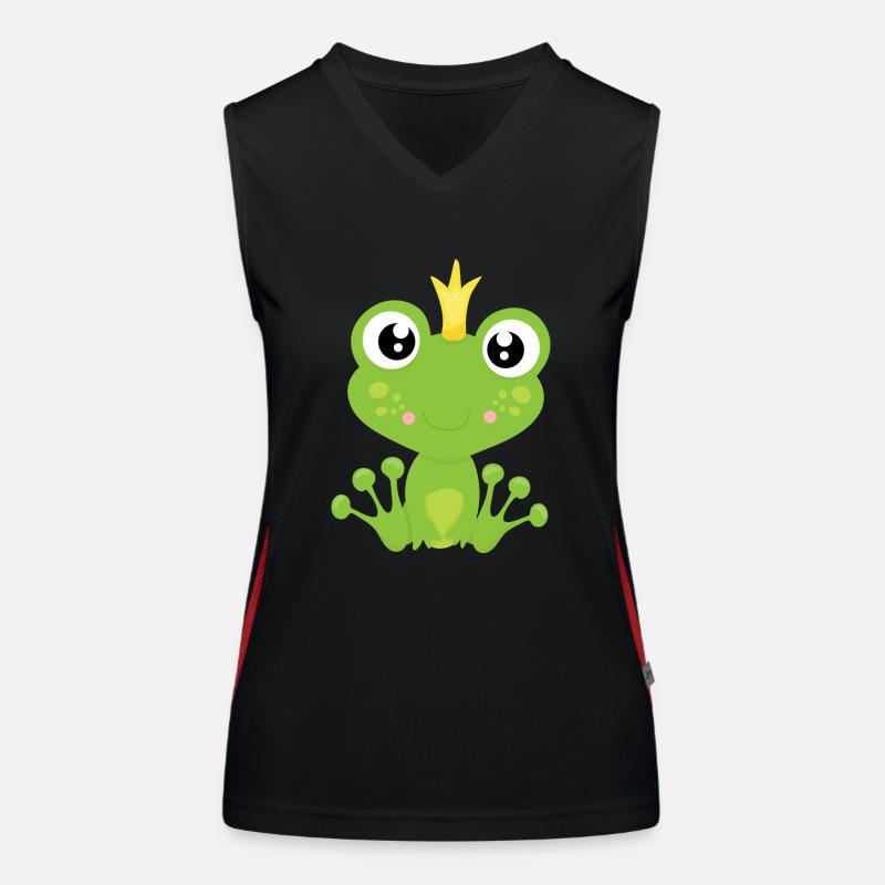 Frog King Women's Functional Contrast Tank Top