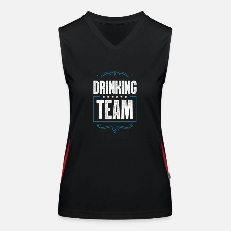 Drinking Crew Women's Functional Contrast Tank Top