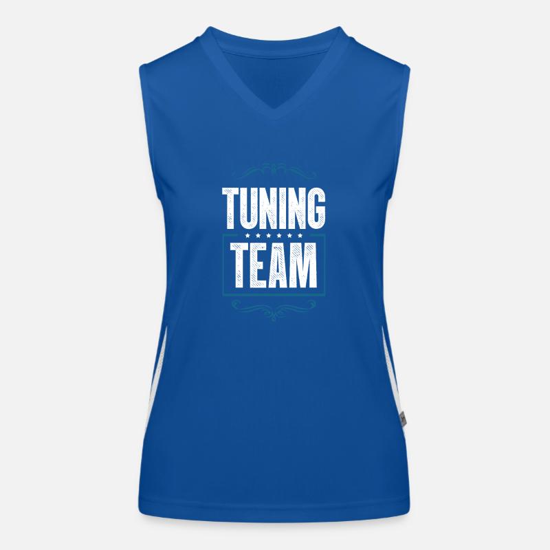 Tuning Team Funktionelles Kontrast-Tank Top für Frauen
