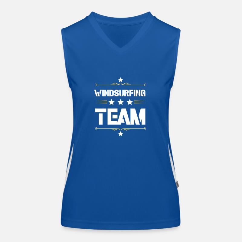 Équipe de planche à voile Débardeur respirant contrasté Femme