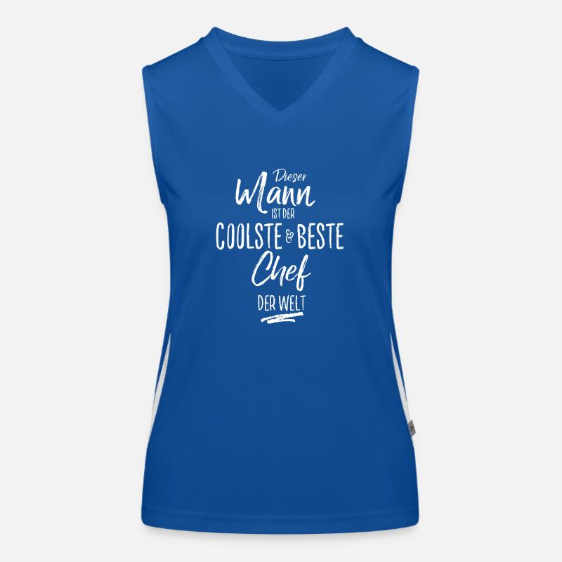 chef Funktionelles Kontrast-Tank Top für Frauen