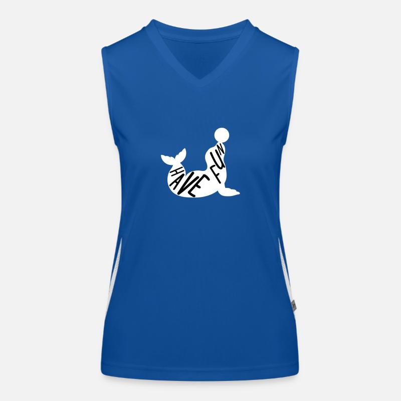 Have fun Robbe Women's Functional Contrast Tank Top