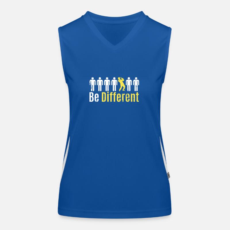 Saxophonist Women's Functional Contrast Tank Top