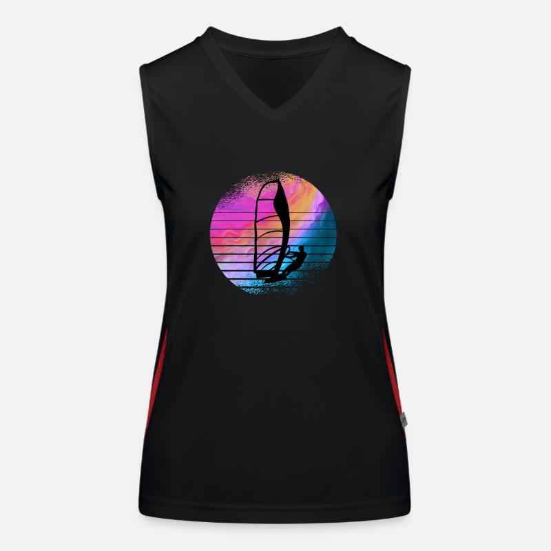 Windsurfing Women's Functional Contrast Tank Top
