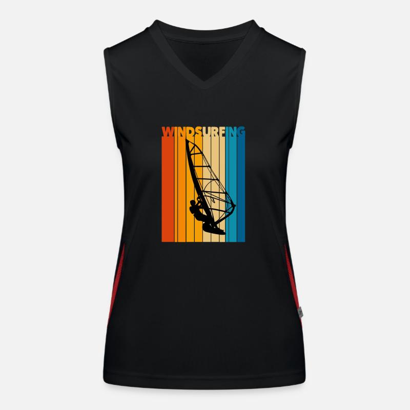 Windsurfing Women's Functional Contrast Tank Top
