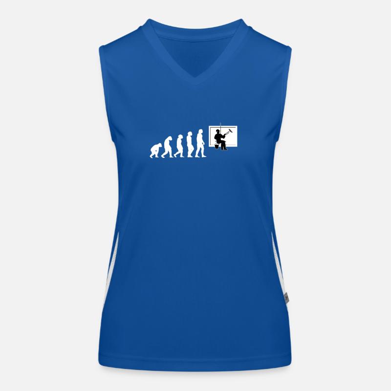 Évolution du nettoyant pour vitres Débardeur respirant contrasté Femme