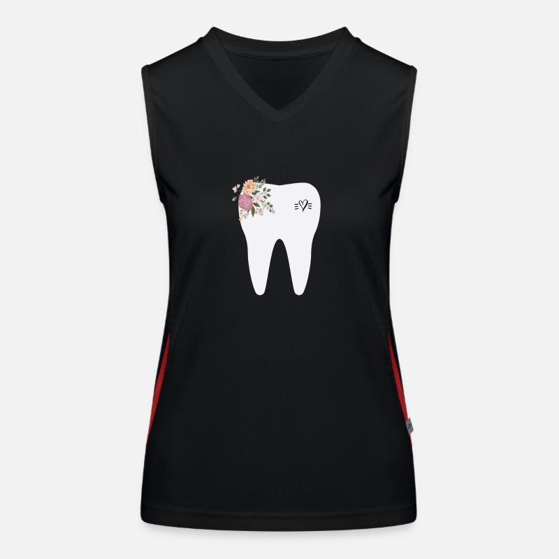 tooth Women's Functional Contrast Tank Top