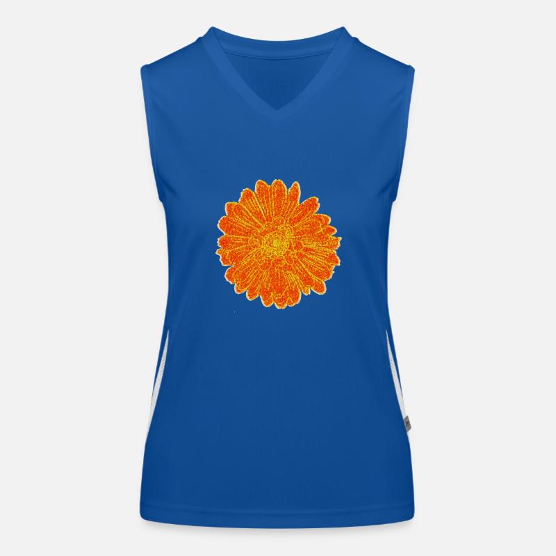 Bluete Impressionismus Funktionelles Kontrast-Tank Top für Frauen