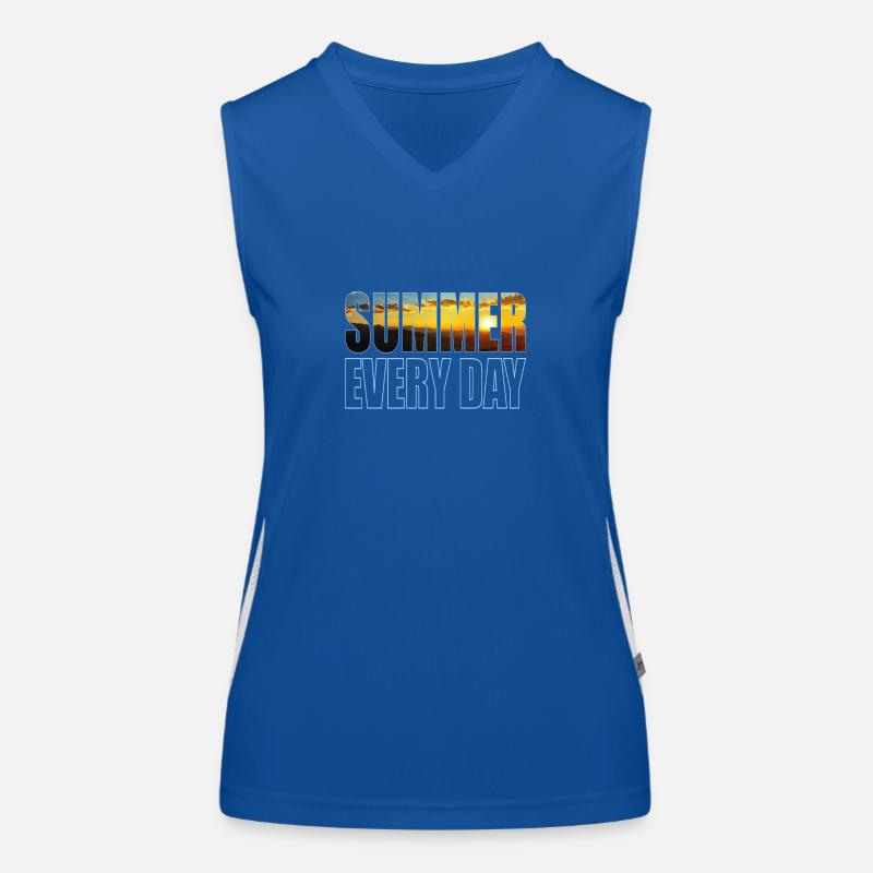 Sommer jeden Tag Funktionelles Kontrast-Tank Top für Frauen