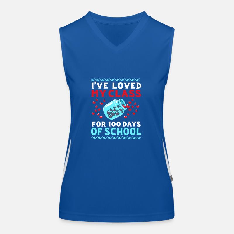 Lehrer der Mittelstufe Funktionelles Kontrast-Tank Top für Frauen