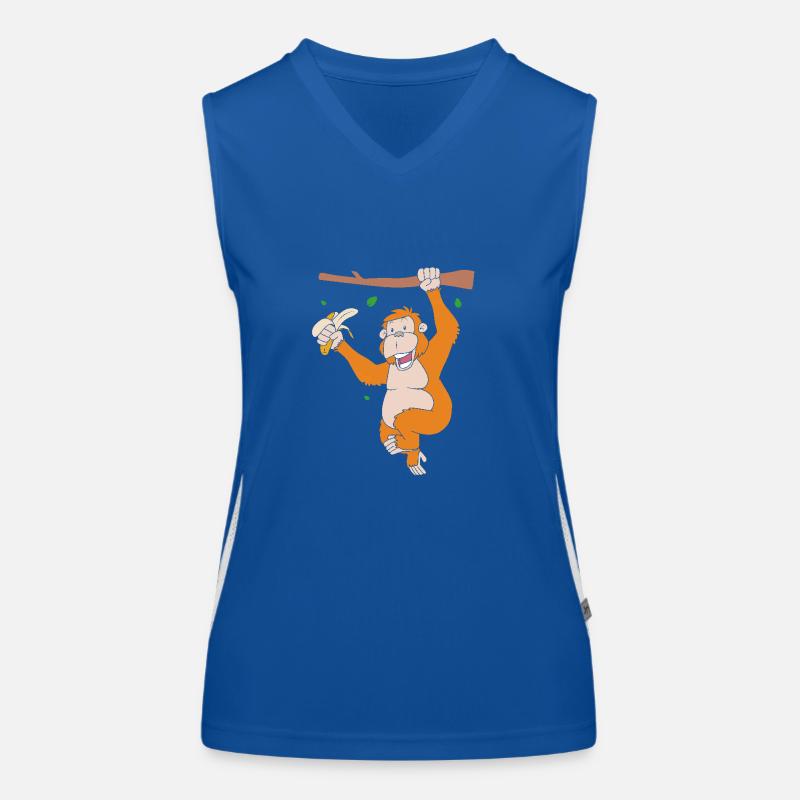 Orangutan Women's Functional Contrast Tank Top